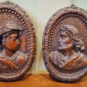 Pair Wall Plaques