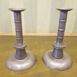 Pewter Candlesticks