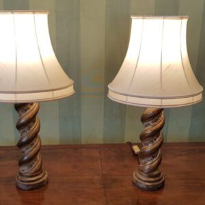 Pair Venetian Lamps