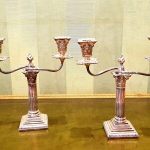 Silver Candlesticks